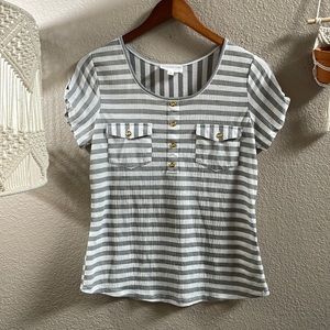 The Workshop striped shirt